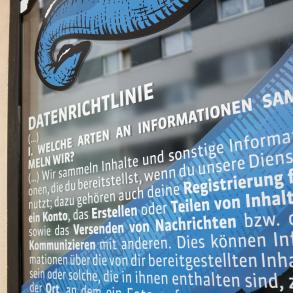 Datenkrake identum Schaufenster DSGVO