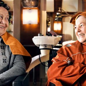 Frau Pauline und Frau Hildegard 