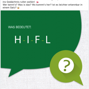 Dialekt Wort - Hifl