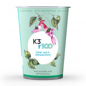 K3 r100 Becher-Design