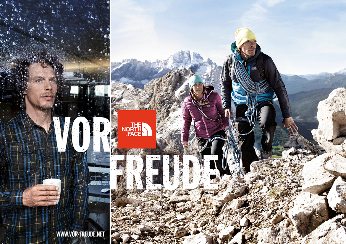 TNF Vorfreude campaign
