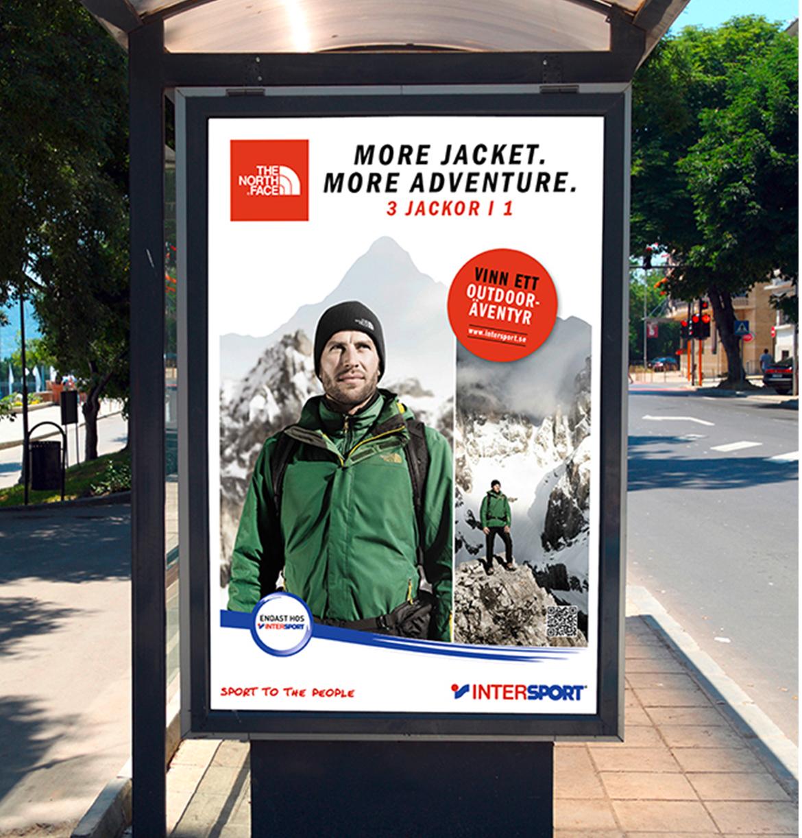 TNF More Jacket. More Adventure. campaign