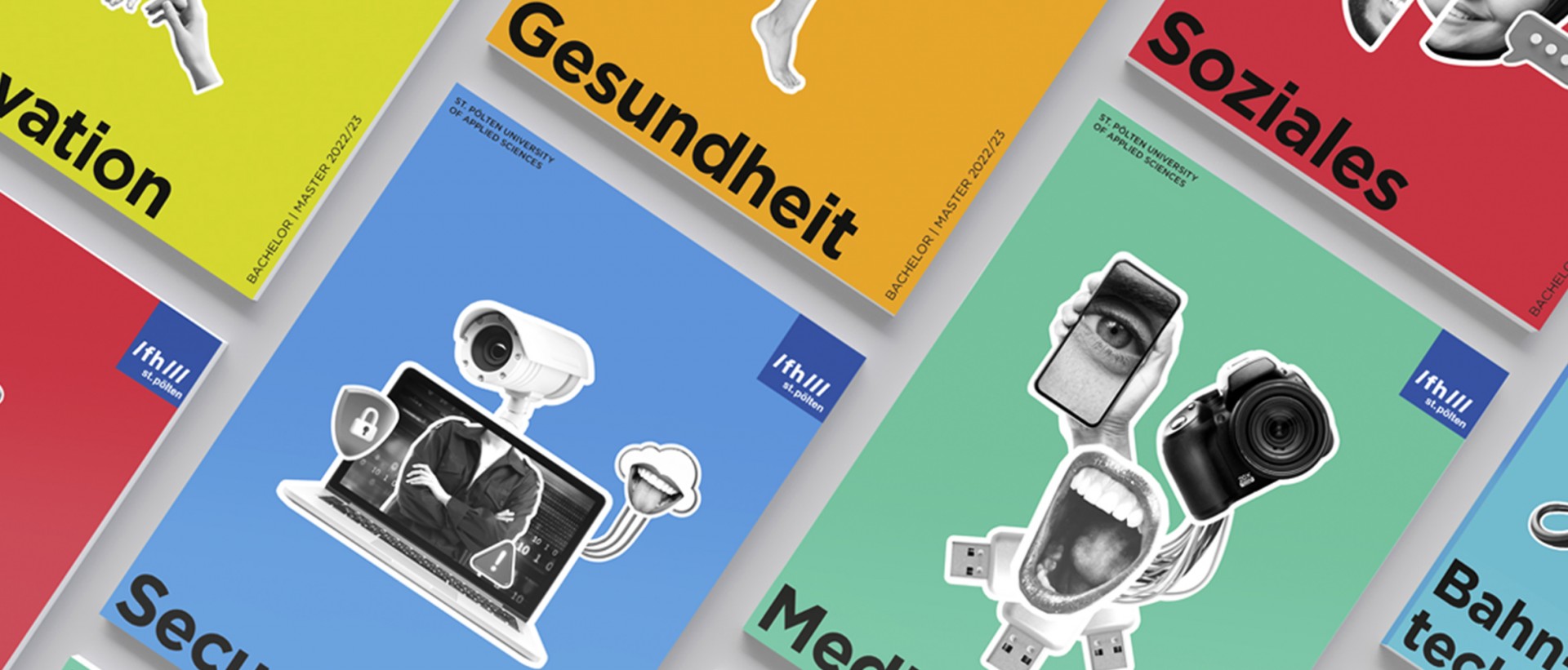 Covergestaltung FH St. Pölten