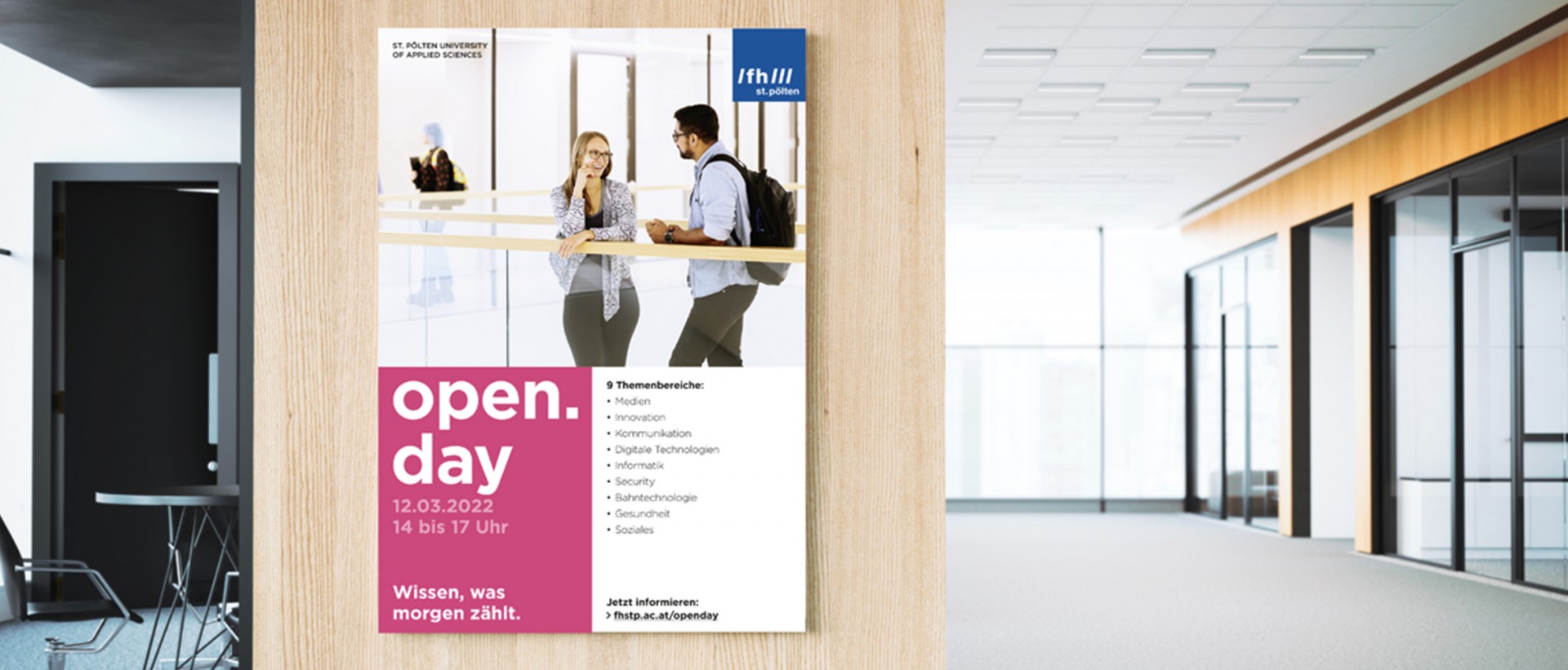 Poster für Open Day
