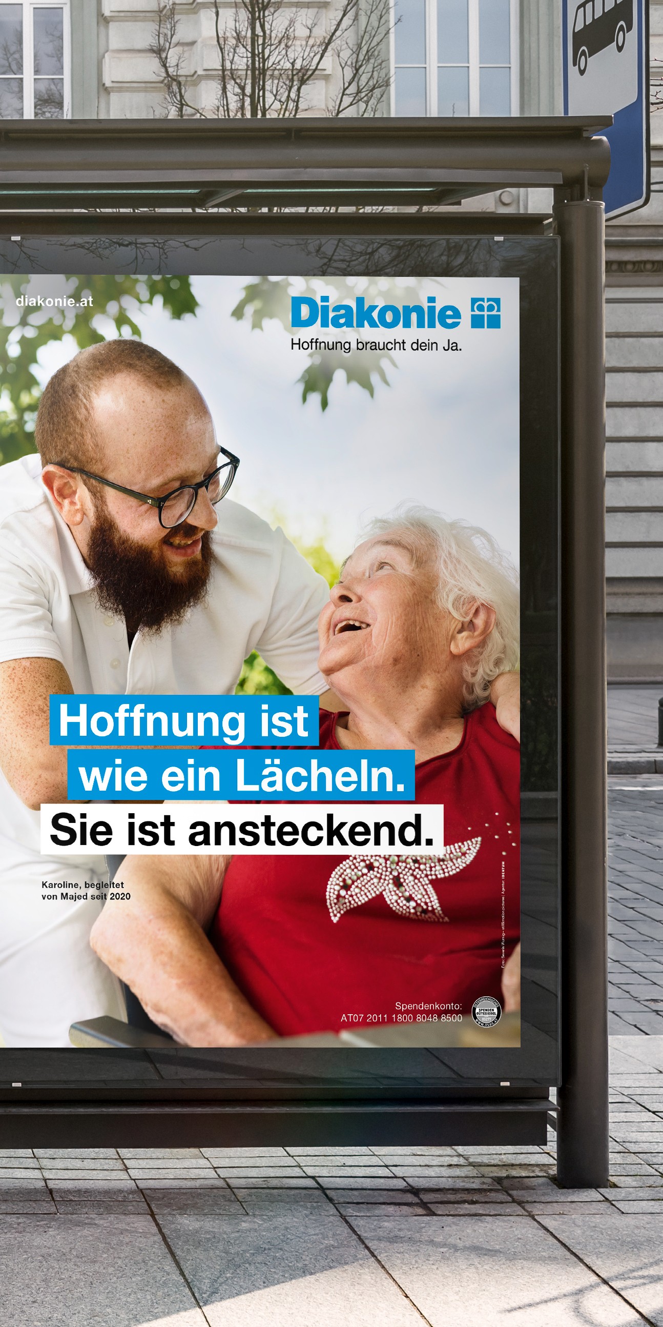 Diakonie Hoffnungstraeger:innen Kampagne