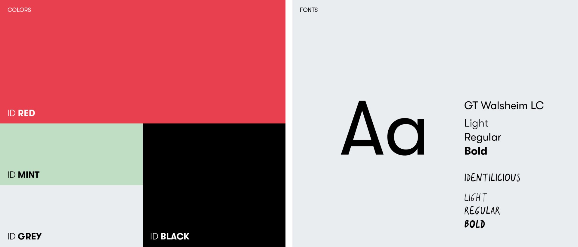 Neue Farben Identum Redesign 