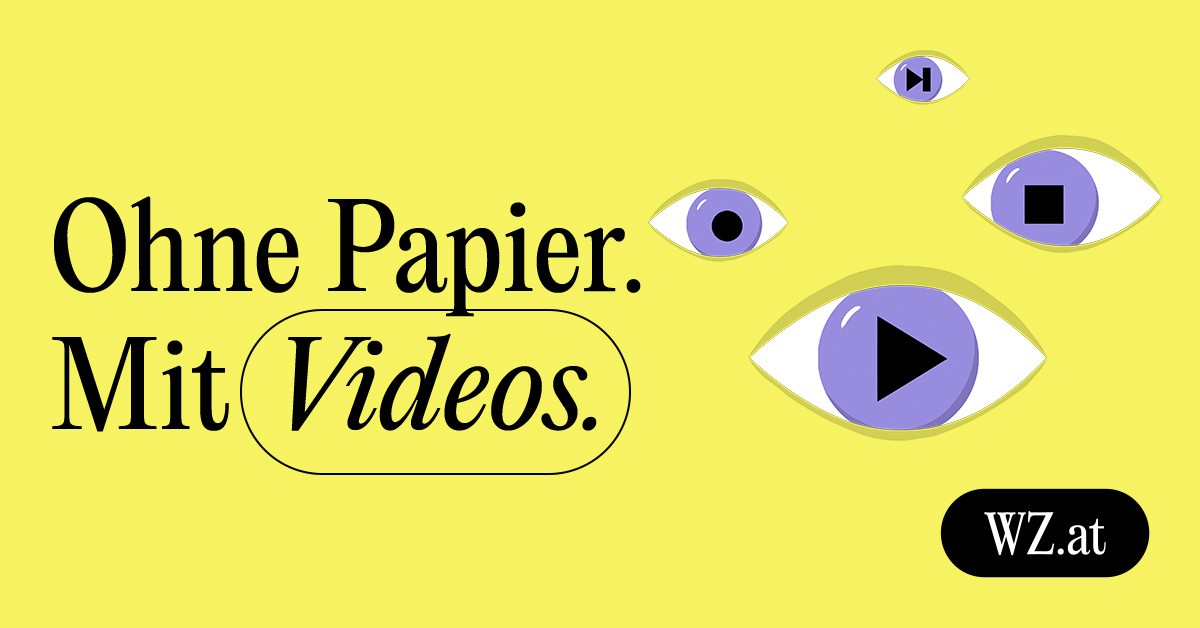 Ohne Papier mit Videos