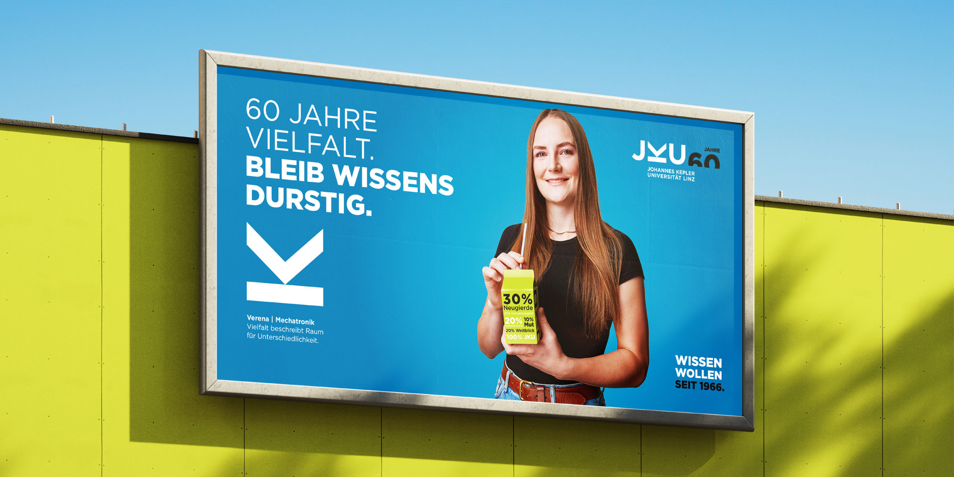 Bleib wissensdurstig.