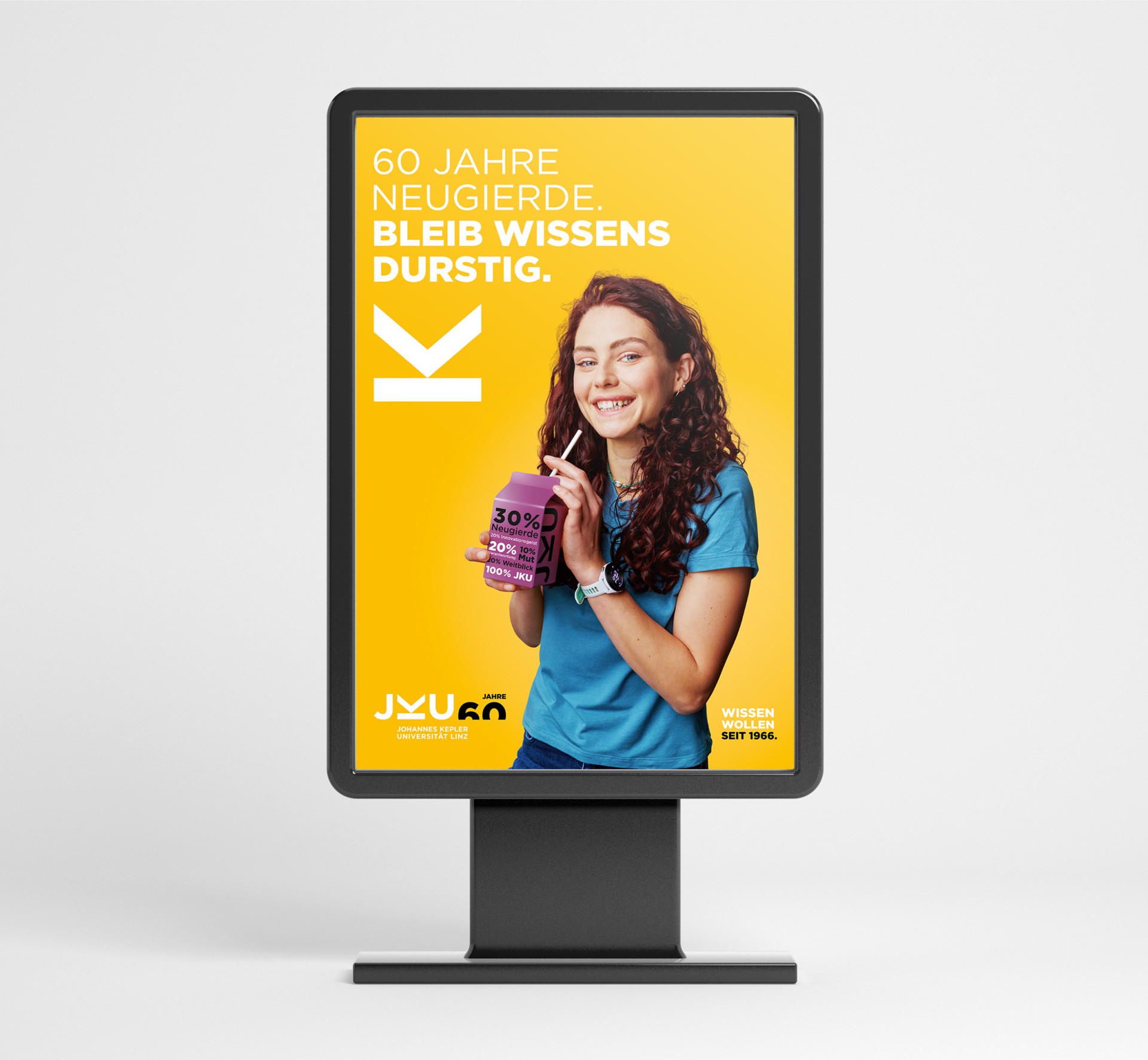 Bleib wissensdurstig.